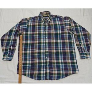 L. L. Bean. Long Sleeve Button Down Shirt For Men. Size:‎ XL